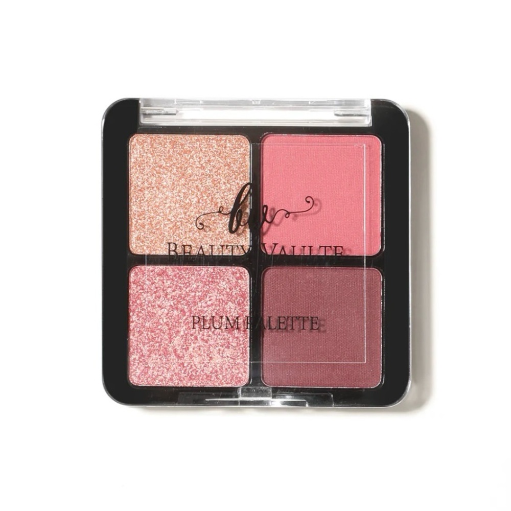 Beauty Valite Eyeshadow Quad - Shimmering Pink and Brown
